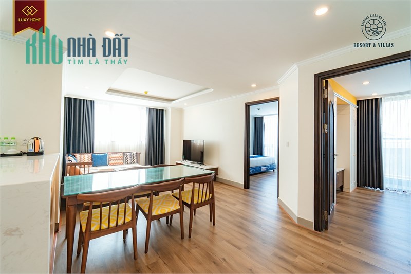 Chính chủ sang nước ngoài định cư cần bán nhanh căn hộ 2N giá cắt lỗ. 83m2 tại khu nghỉ dưỡng 5*