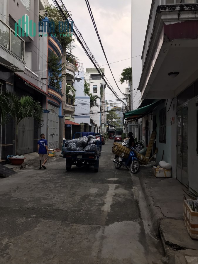 BÁN NHÀ HẺM XE HƠI NI SƯ HUỲNH LIÊN, TÂN BÌNH 5x10M, NHỈNH 6 TỶ