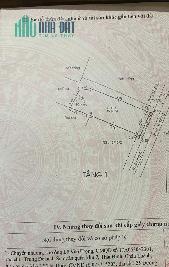 Bán nhà 49m2 1lầu giá công nhân hơn 2tỷ đường Tam Bình Hiệp Bình Chánh