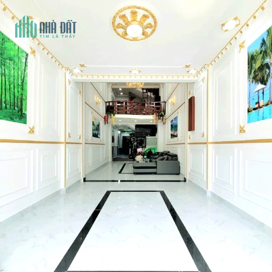 HXH, Nhà 4 Tầng 62m2, Chỉ 4 tỷ hơn khu Vườn Lài kinh doanh Tân Phú, Tặng Full NT.