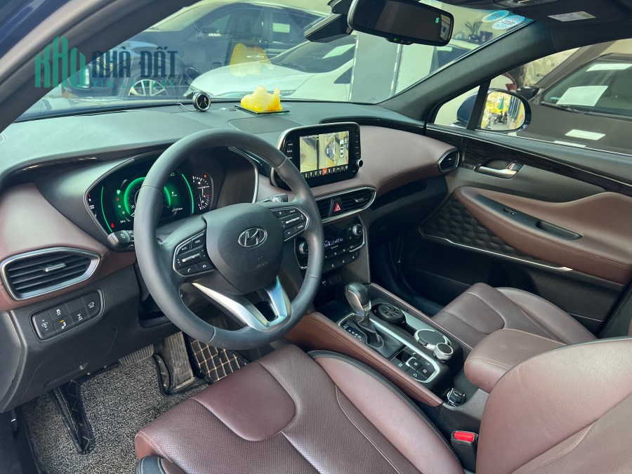 Cần bán xe Hyundai Santafe 2.4 Premium 2021, màu xanh ngọc, AUTO CHẤT “xe chất đi xa hơn”