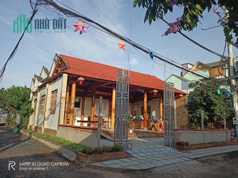 NHỈNH 6 TỶ CÓ BIỆT THỰ GỖ PHẠM THỊ GIÂY HÓC MÔN DT 14 X 16