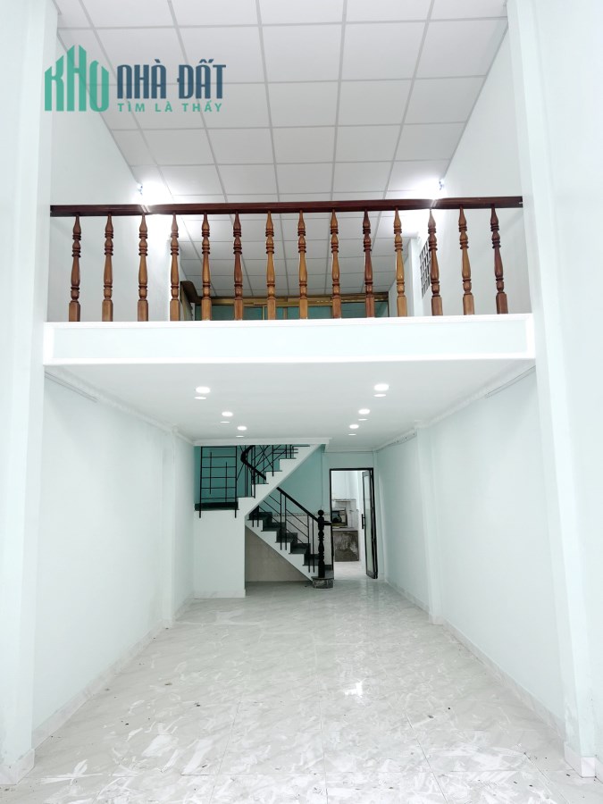 Nhà mới trệt/lửng (72m2) hẻm xe hơi đường Âu Dương Lân P3Q8