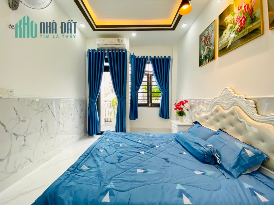 NHÀ NGUYỄN THÁI SƠN - HẺM Ô TÔ THÔNG PHAN VĂN TRỊ- NHỈNH 7 TỶ