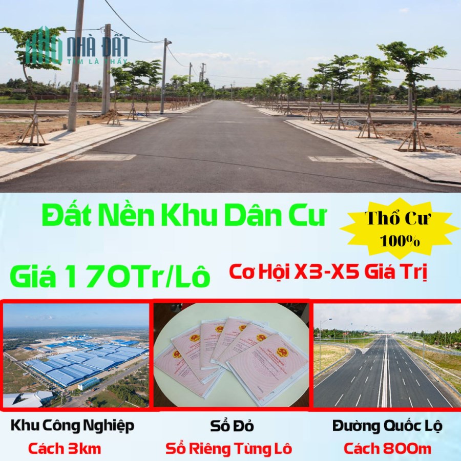 ĐẤT NỀN THANH HOÁ - ĐẤT NỀN PHÚ THỌ CHỈ TỪ 171 TRIỆU/LÔ