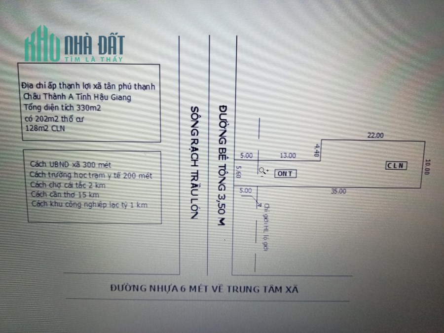 CHÍNH CHỦ BÁN NHANH CĂN NHÀ Tại Tỉnh Hậu Giang