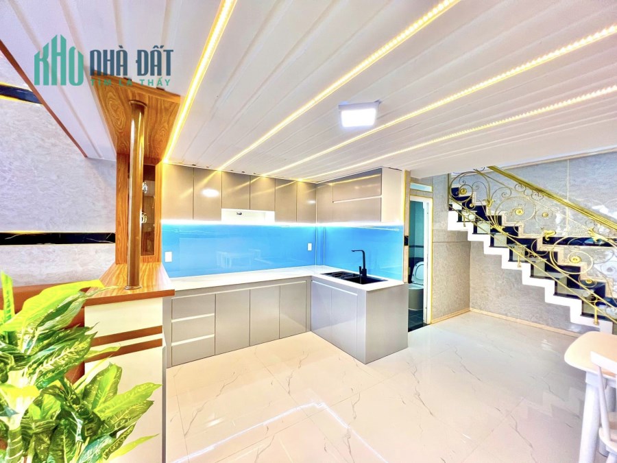 HXH 5M - PHẠM VĂN CHIÊU GÒ VẤP - GẦN CHỢ THẠCH ĐÀ - 3 TẦNG BTCT. NHÀ ĐẸP Ở NGAY.