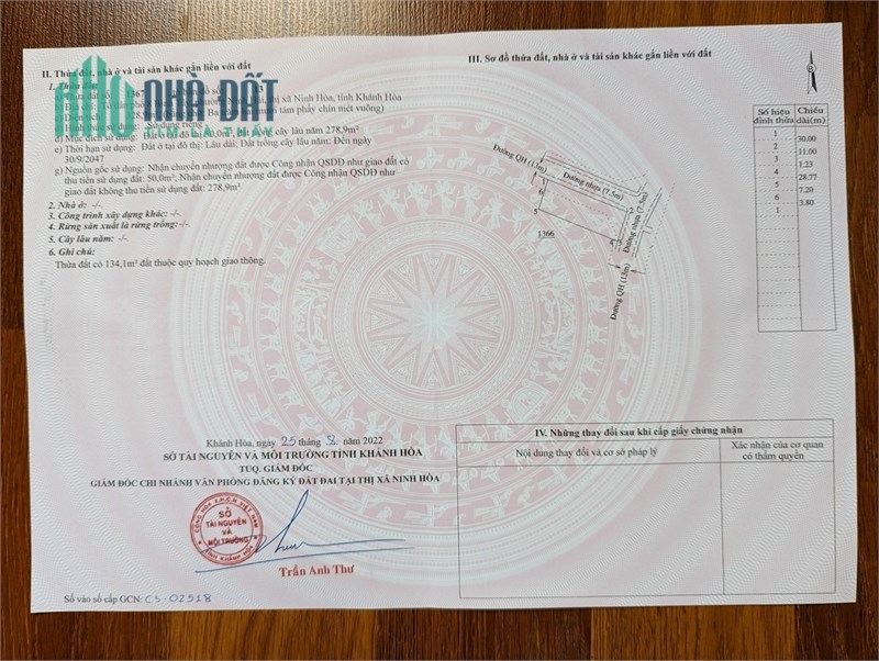 Bán đất Dốc Lết phường Ninh Hải, Tx Ninh Hòa Lô góc ngã 4 tiện xây khách sạn - Đất Cường