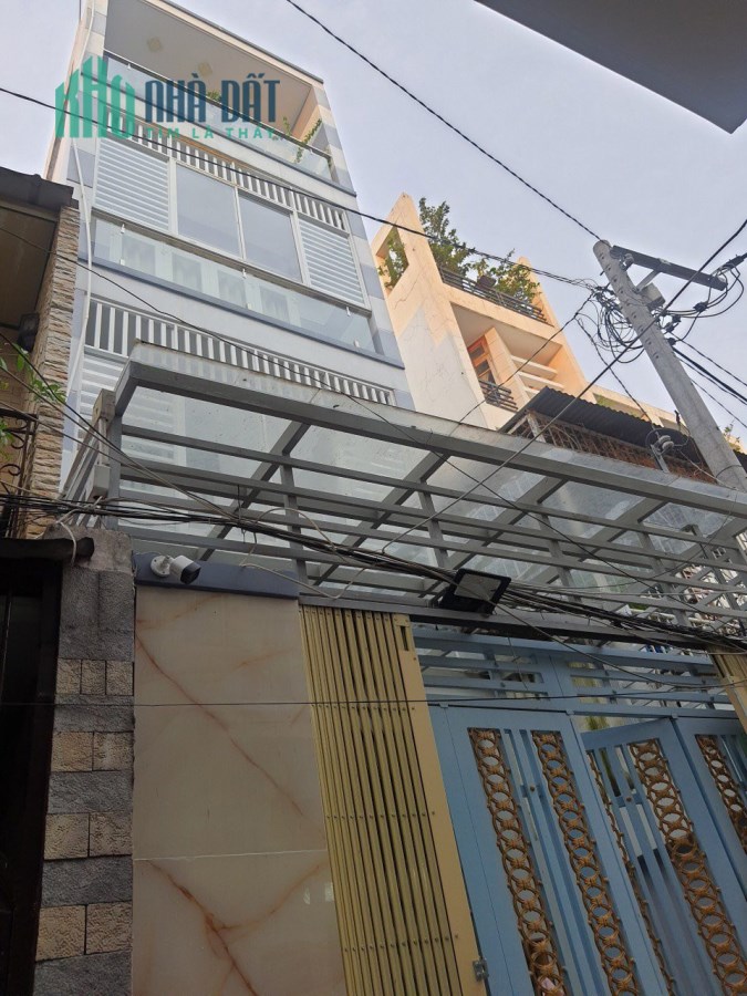 Nhà bán hẻm 181 Âu Dương Lân 4 tầng P2 Q8 giá 6 tỷ6