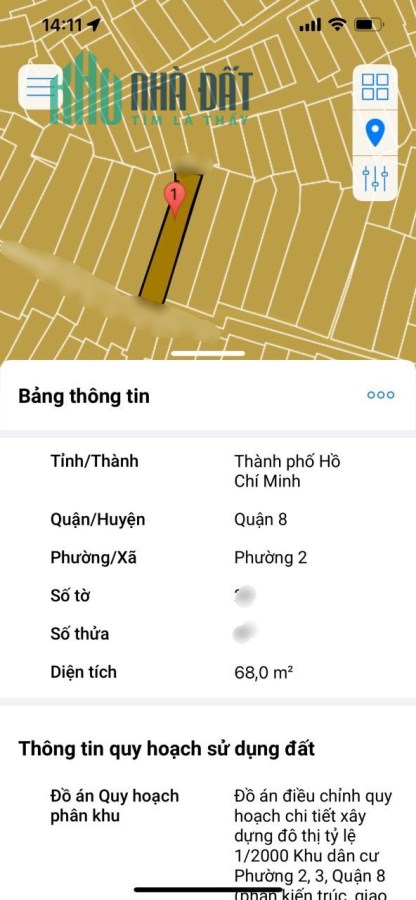 Nhà bán hẻm 181 Âu Dương Lân 4 tầng P2 Q8 giá 6 tỷ6