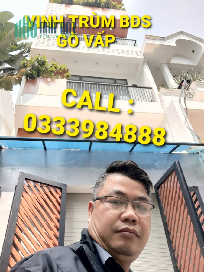 Chỉ 6 tỷ sở hữu nhà 5 tầng HXH Phạm Văn Chiêu Phường 9 Gò Vấp TPHCM