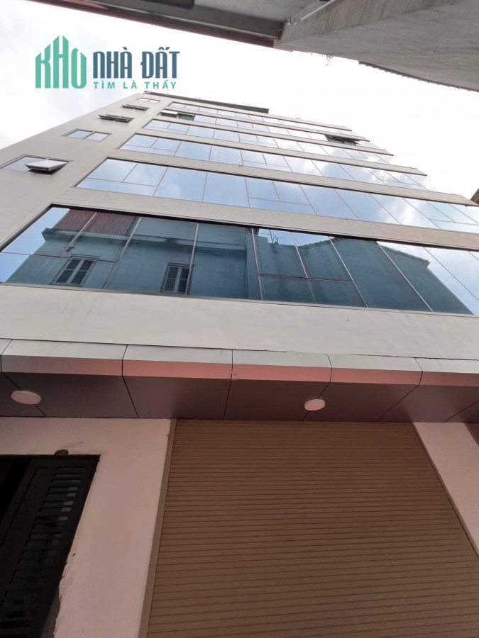 Tòa văn phòng mặt phố Thành Thái Cầu Giấy - dân xây mới - 8 tầng thang máy 150m2 chỉ 35 tỷ