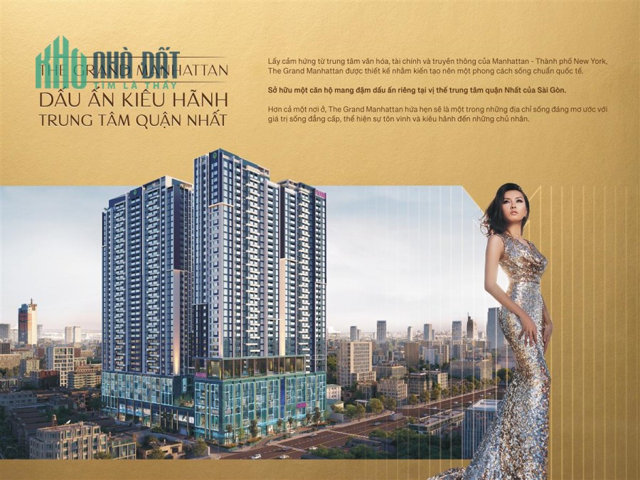 Chương trình mở bán dự án THE GRAND MANHATTAN quận 1 giá siêu hấp dẫn