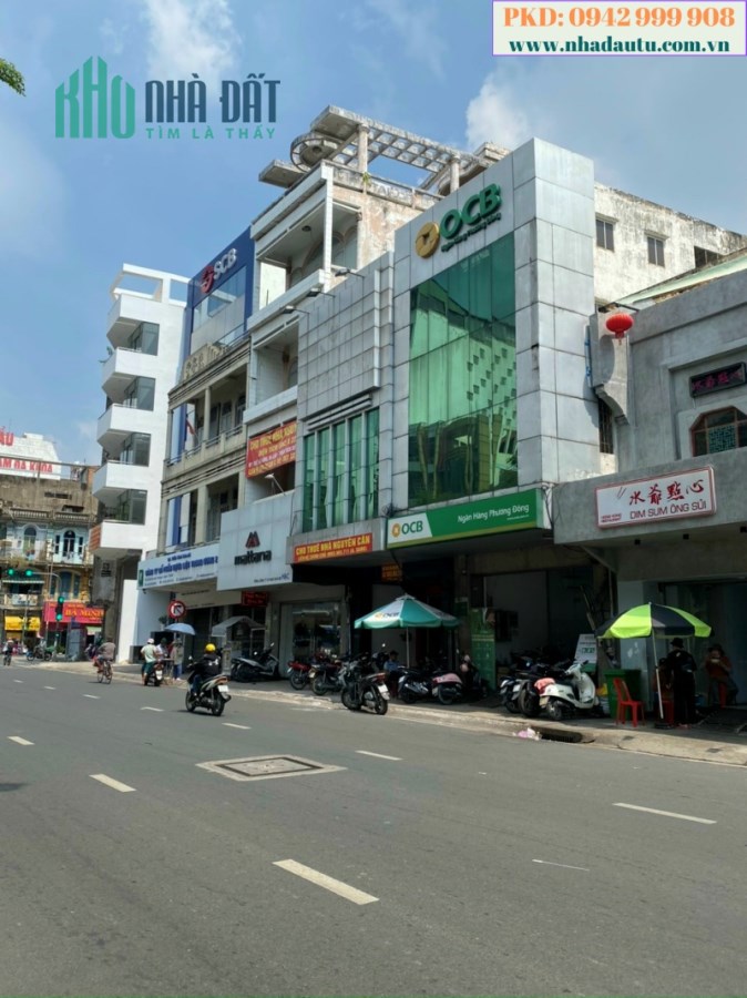Bán nhà mặt tiền 7m  đường Châu Văn Liêm Quận 5 giá cực tốt