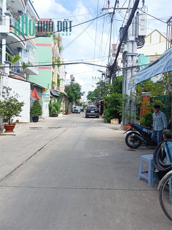 BÁN NHÀ THÔNG NHẤT TÂN PHÚ HẺM 6M, NGANG 4x20 CHỈ 6 TỶ 8
