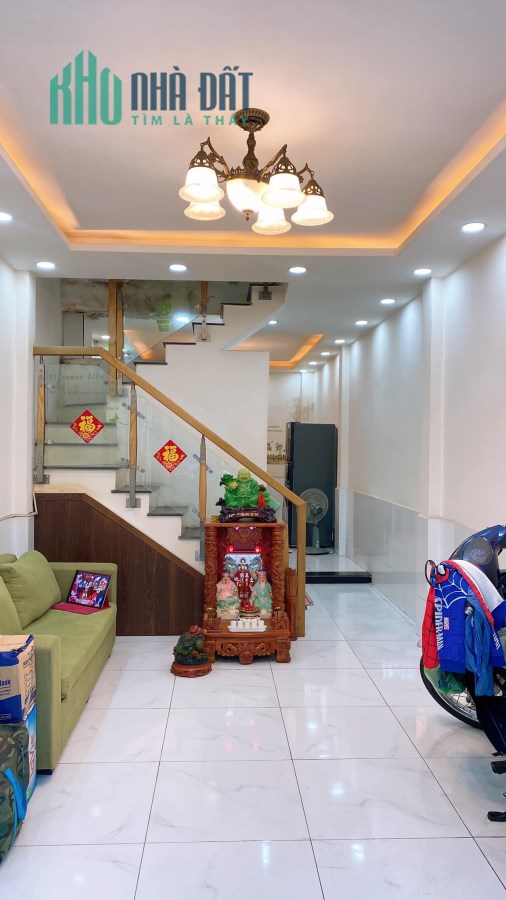 NHÀ ĐẸP CMT8- 2 TẦNG BTCT- 35M2,-HẺM 3.5M-AN NINH-CHỈ NHỈNH 4 TỶ