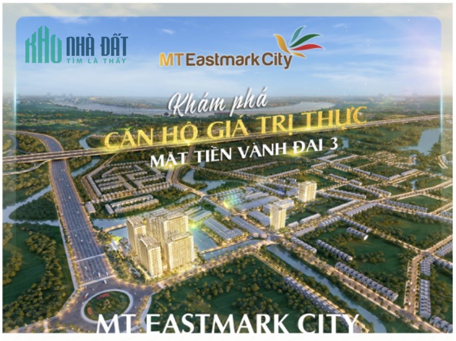 C/Hộ Q9 MT Eastmark City mặt tiền VĐ3 chỉ 42tr/m2