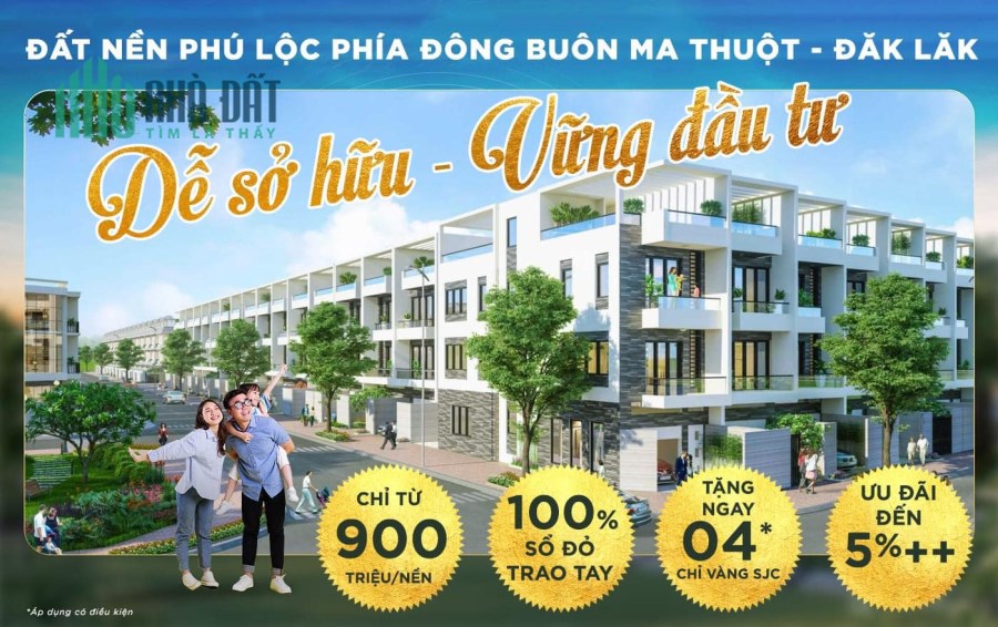 Ra nhanh 2 lô mặt tiền B7, B8 có sổ kdc Phú Lộc Đak Lak - 0984.535.338