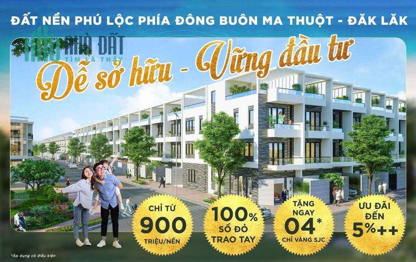 Cơ hội đầu tư cuối năm 2022 - Đất nền nghỉ dưỡngBuôn MA Thuột