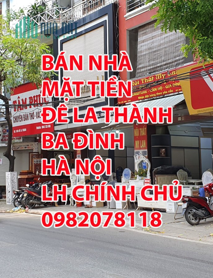 BÁN NHÀ MẶT TIỀN 1092 ĐÊ LA THÀNH NGỌC KHÁNH, BA ĐÌNH, HÀ NỘI