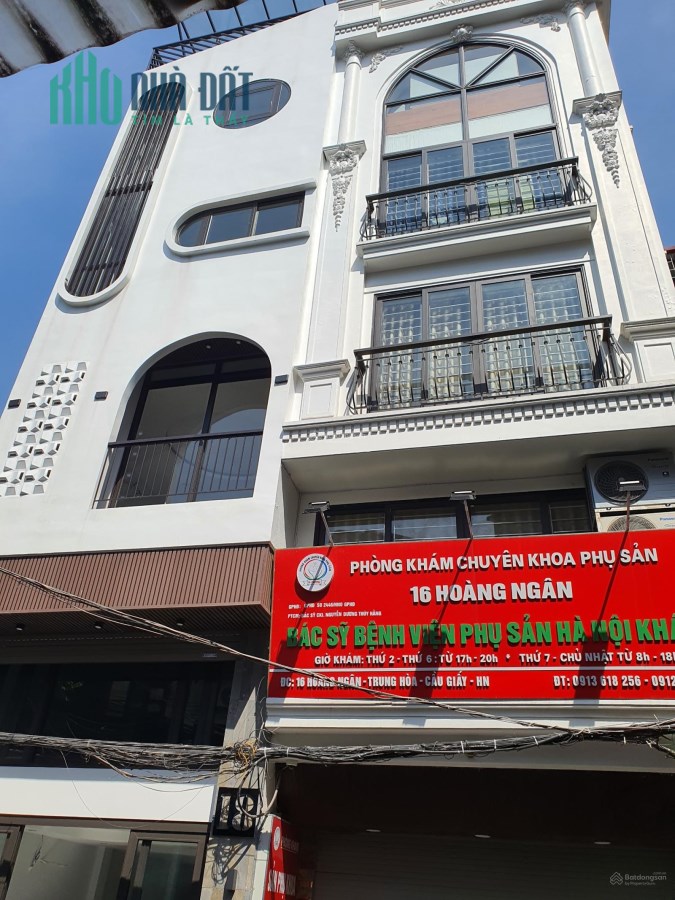 Bán nhà mặt phố số 18 Hoàng Ngân KD tốt  43/303m2, 7T, MT4m, thang máy,11.8 tỷ