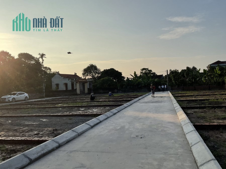 bán lô góc 2 mặt tiền ngay gần chợ thái mỹ đức hải phòng 688tr