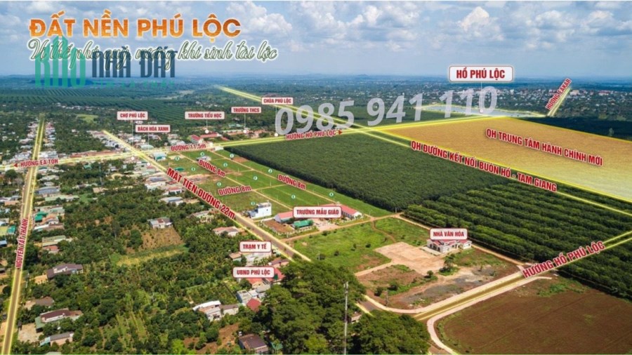 Cơ hội đón tết cùng KDC Phú Lộc Tây Nguyên Giá chỉ 899tr có thương lượng