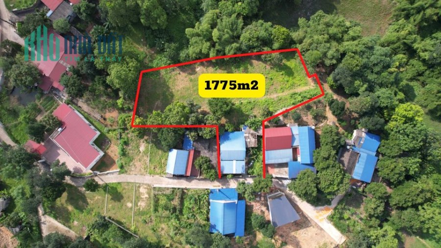 Bán lô đất 1152m2 rộng đẹp p Tân Thành, tp Thái Nguyên. Giá 2ty xxx