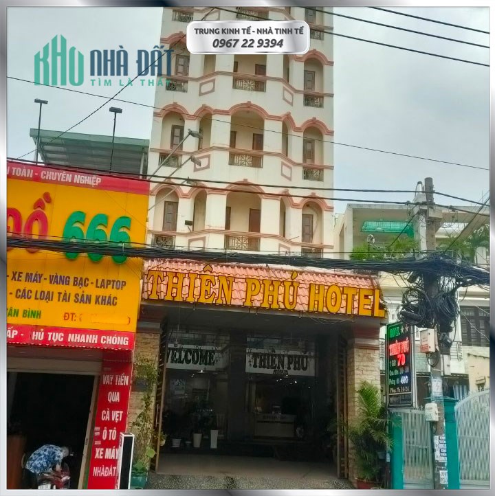 (HOT) Cô Thúy bán Khách sạn MT Trường Chinh , 7T, Thang Máy, 250tr/tháng, chỉ 23 tỷ, 0967229394