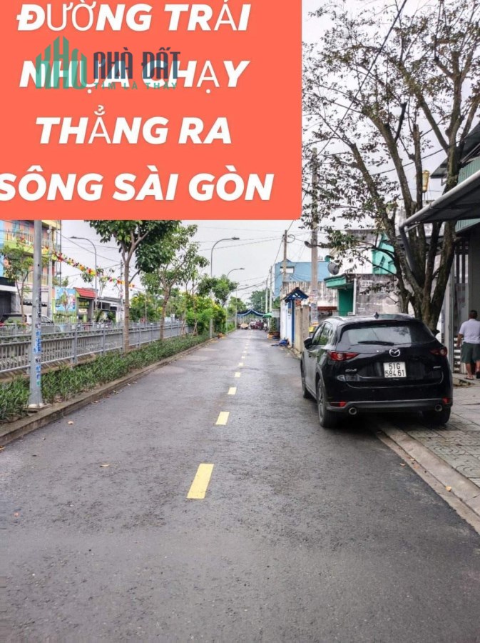 ĐẤT HAI MẶT TIỀN CÓ KHO XƯỞNG ĐANG HOẠT ĐỘNG- NGANG 9M ĐẸP- HAI MẶT TIỀN ĐƯỜNG ĐỀU TRẢI NHỰA – VIEW