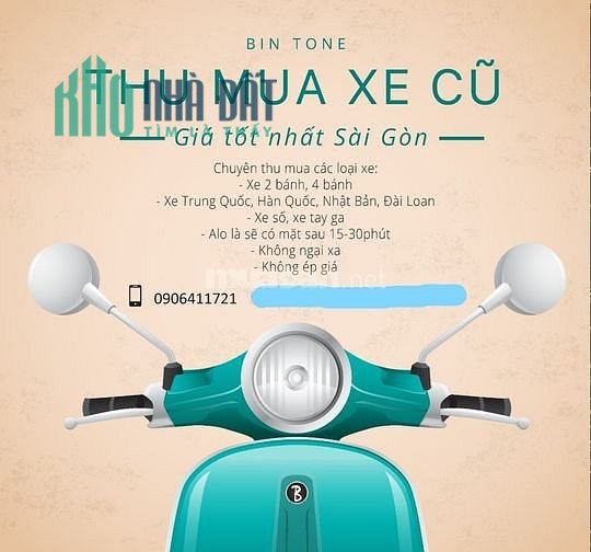 Chuyên Thu mua ô tô - xe máy - xe đạp cũ giá cao nhất TPHCM