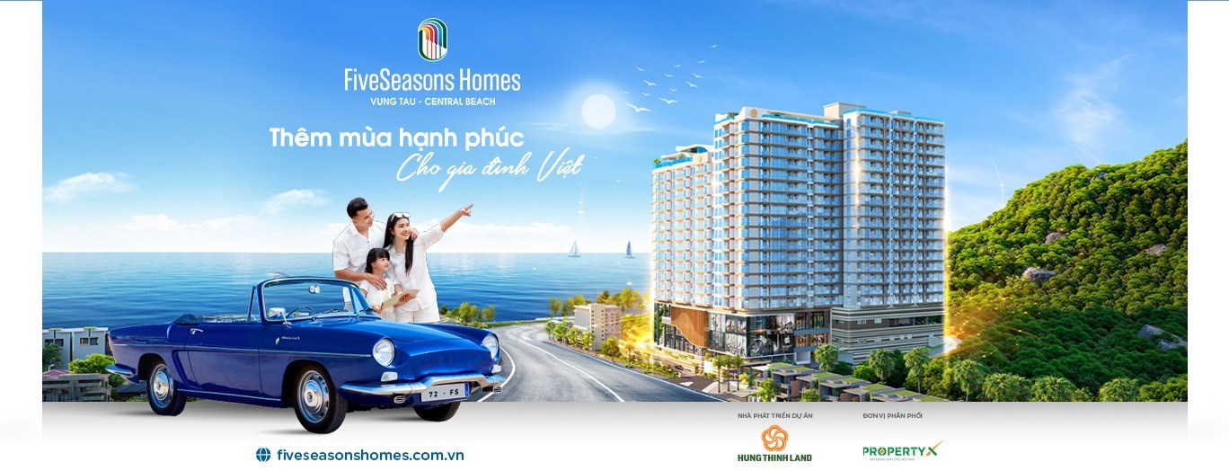 Fiveseasons Homes  Vũng Tàu Ck 34% Liên hệ : 0901325595