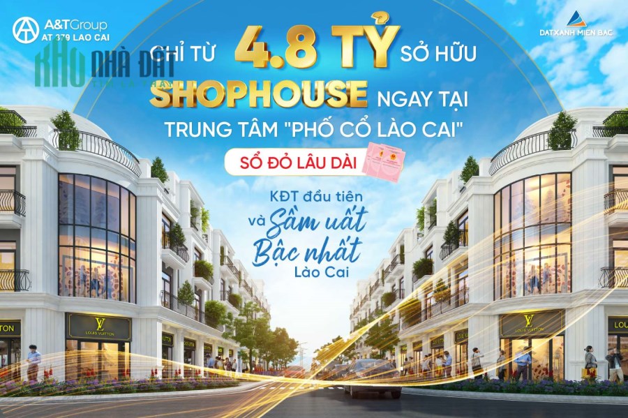 Kim Tân Golden Place - Shophouse danh giá tại "phố cổ" Lào Cai