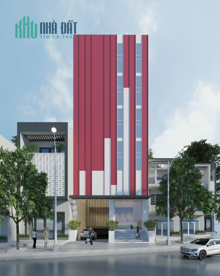 Bán tòa nhà Văn Phòng đang xây dưng MT Hà Huy Giáp Thạnh Lộc 288m2 9x32m
