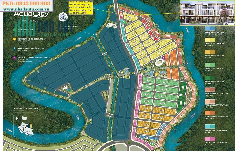 Bán gấp các căn Aqua city Biên Hòa Đồng Nai