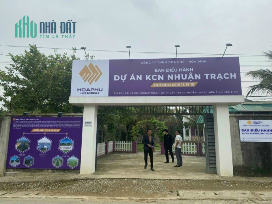 Chuyển nhượng dự án đã được huyện Lương Sơn phê duyệt quy mô 2ha đã có quy hoạch 1/500 tại Nhuận