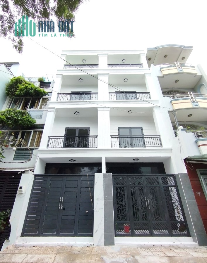 Hẻm nhựa 10m đường Hoa Bằng, DT 4x15m đúc 3 lầu mới - Giá 9.3 tỷ TL
