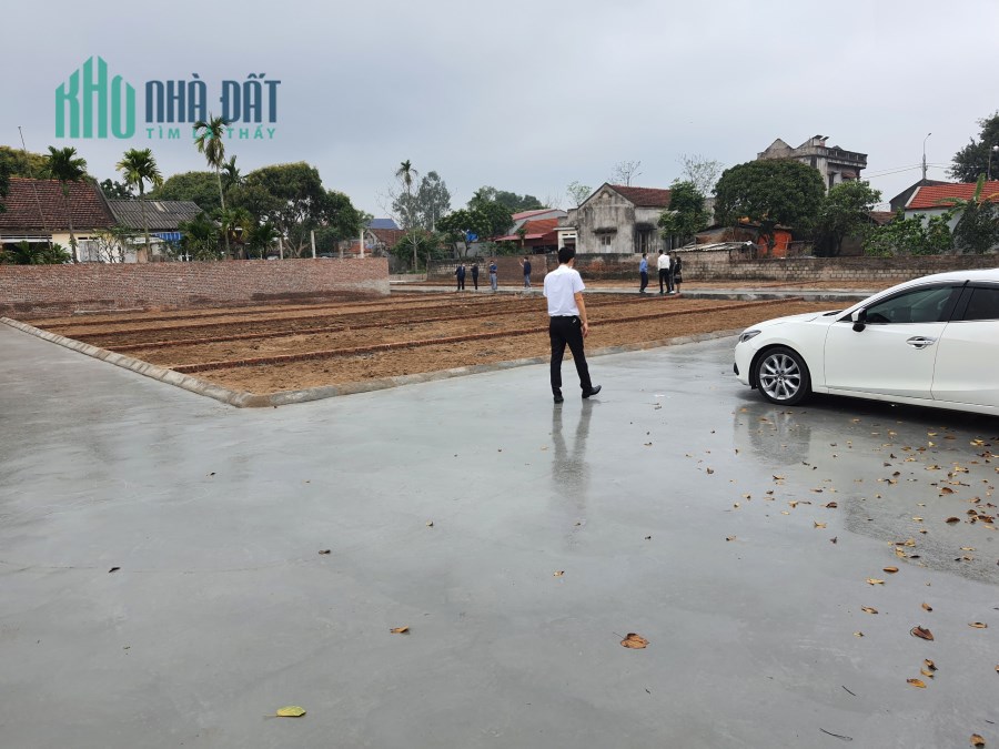 Bán lô đất 76m2 mặt tiền hơn 4m nở hậu chỉ với 671tr/ lô
