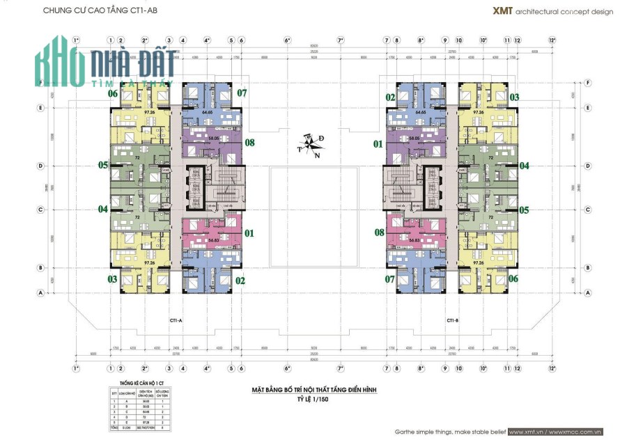 Bán căn hộ duplex xây thô nguyên bản ở VOV Mễ Trì gần 200m2 có thương lượng, 2x tr/m