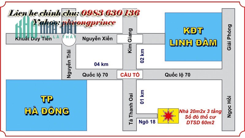 Chính chủ Bán nhà 20m2 3 Tầng Ngõ 18 Tả Thanh Oai, Thanh Trì, Chỉ 830 Triệu