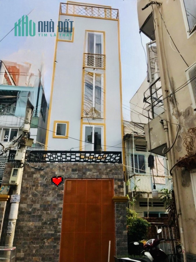 Nhà bán HXH Hoàng Hoa Thám, P5, Bình Thạnh, 100m2, 6 tầng, 13 phòng CHDV, chỉ 14tỷ850