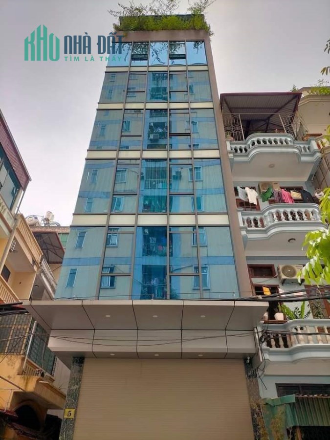 Toà Văn phòng Võ Chí Công đường 12m, thang máy, MT 8m, 118m chỉ 20.5 tỷ