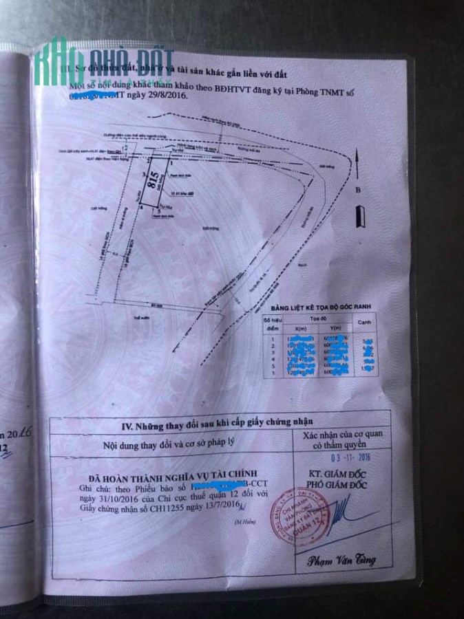 Bán gấp lô đất ( lô gốc ), 88M2, quốc lộ 1A, q12, chỉ 5 tỷ 300tr.