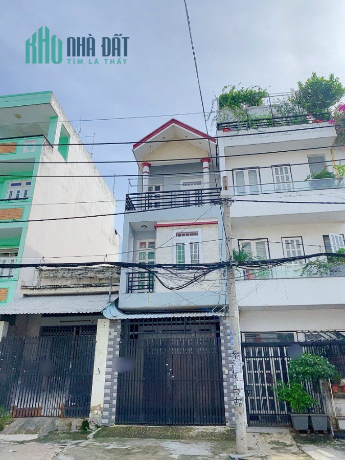 Bán nhà mặt tiền 16m đường DC6, DT 4x13.5m nở hậu 4.3m đúc 2 lầu - Giá 7.8 tỷ