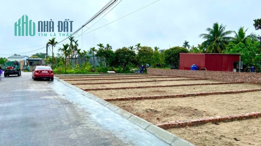 Bán gấp lô đất nền người mẫu tại Tân Dân- An