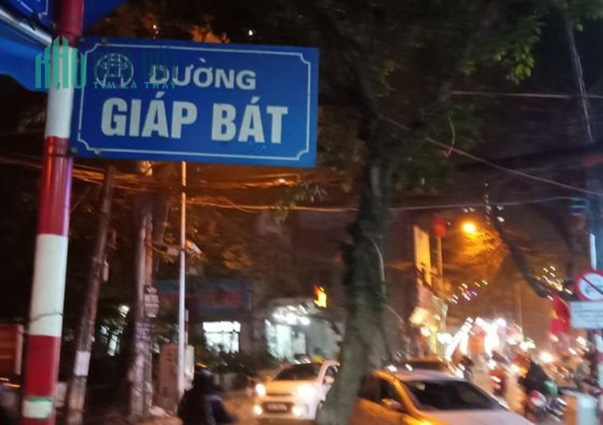Bán nhà đường Mặt Phố  Giáp Bát - Hoàng Mai 81m giá 9.55 Tỷ - Kinh doan