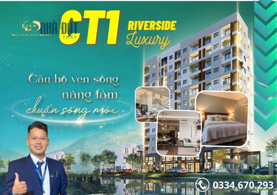 Mua căn hộ CT1 Riverside Luxury Nha Trang. LH ngay Quân 0334670293