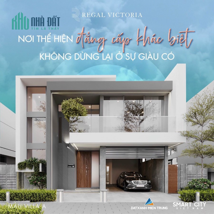 Bán căn biệt thự DT 360m2 thiết kế hiện đại - Nằm gần ngay biển kề các Resort 5 sao