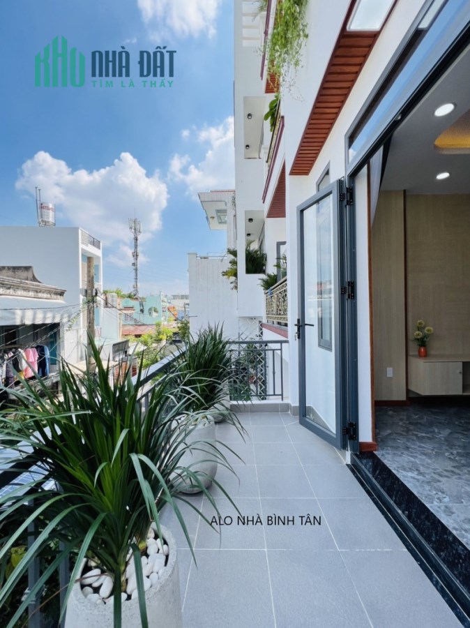 Bán nhà Bình Tân HƯƠNG LỘ 2, HẺM XE HƠI THÔNG THOÁNG, 59m2, CHỈ 5 TỶ 1