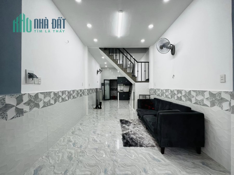 BánNhà Mặttiền đườngsố P7 Gòvấp trệt lầu 2PN 2WC 50m2 Giá 4tỷ7, NhàMới.